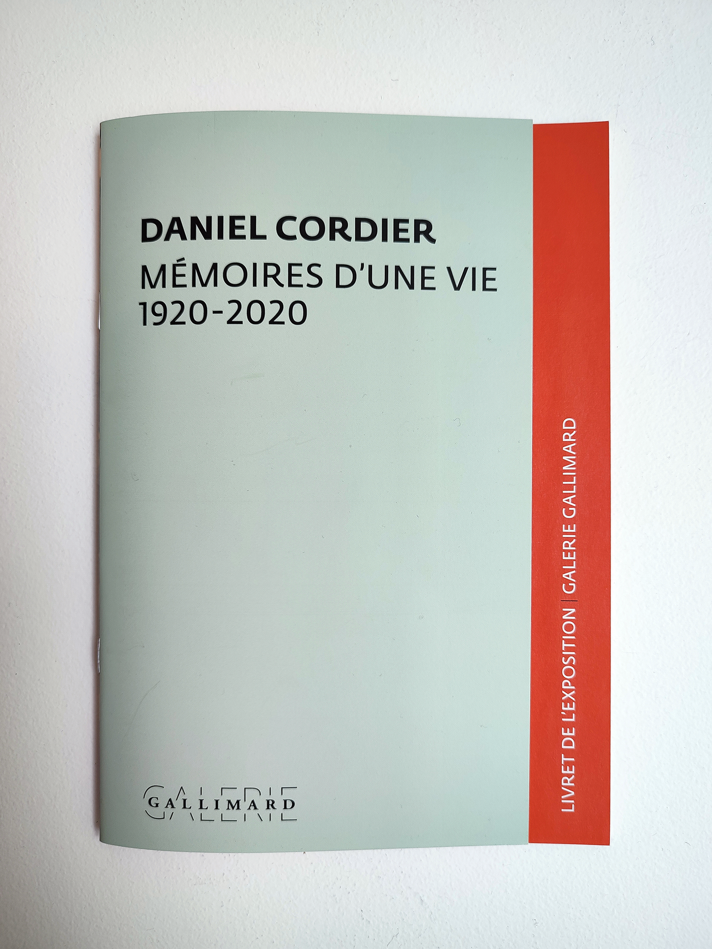 « Daniel Cordier - mémoires d'une vie (1920-2020) »
