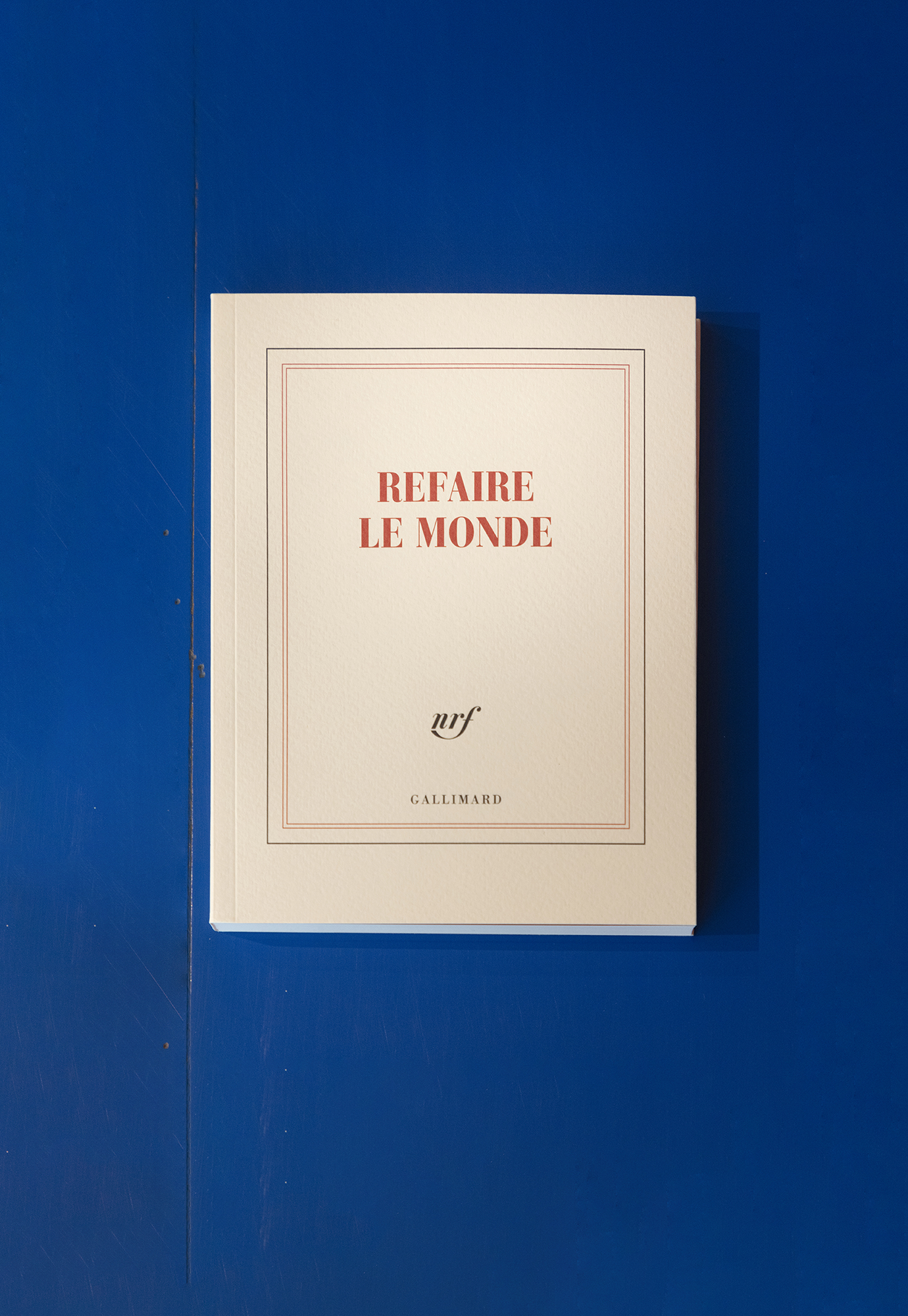 “Refaire le monde” (square notebook)