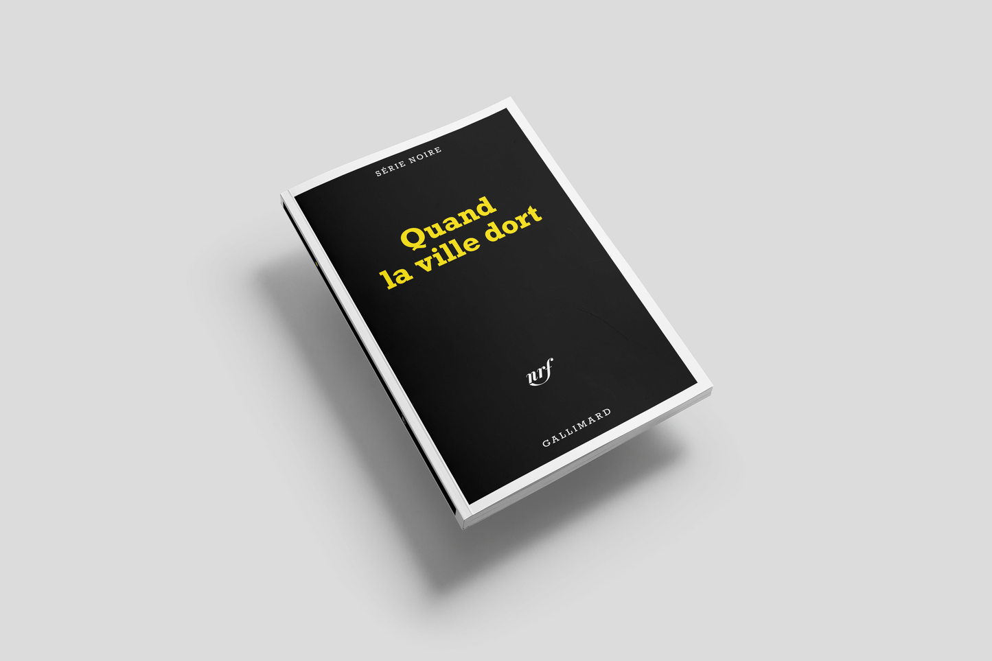 "Quand la ville dort" (Black Series notebook)