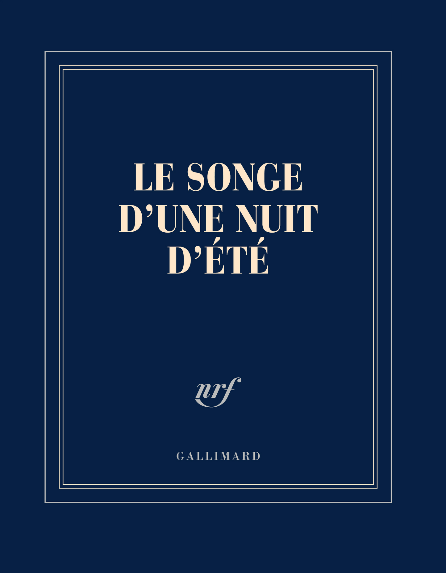 “Le songe d'une nuit d'été” (square notebook)