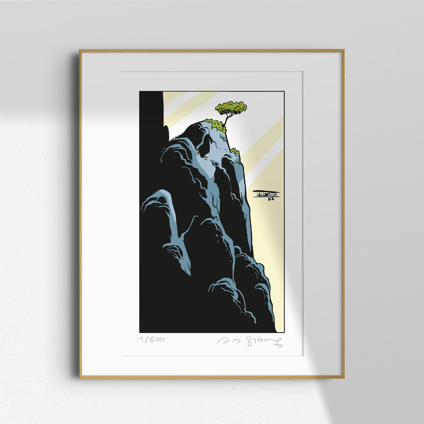 Riad Sattouf, print “The Garden”