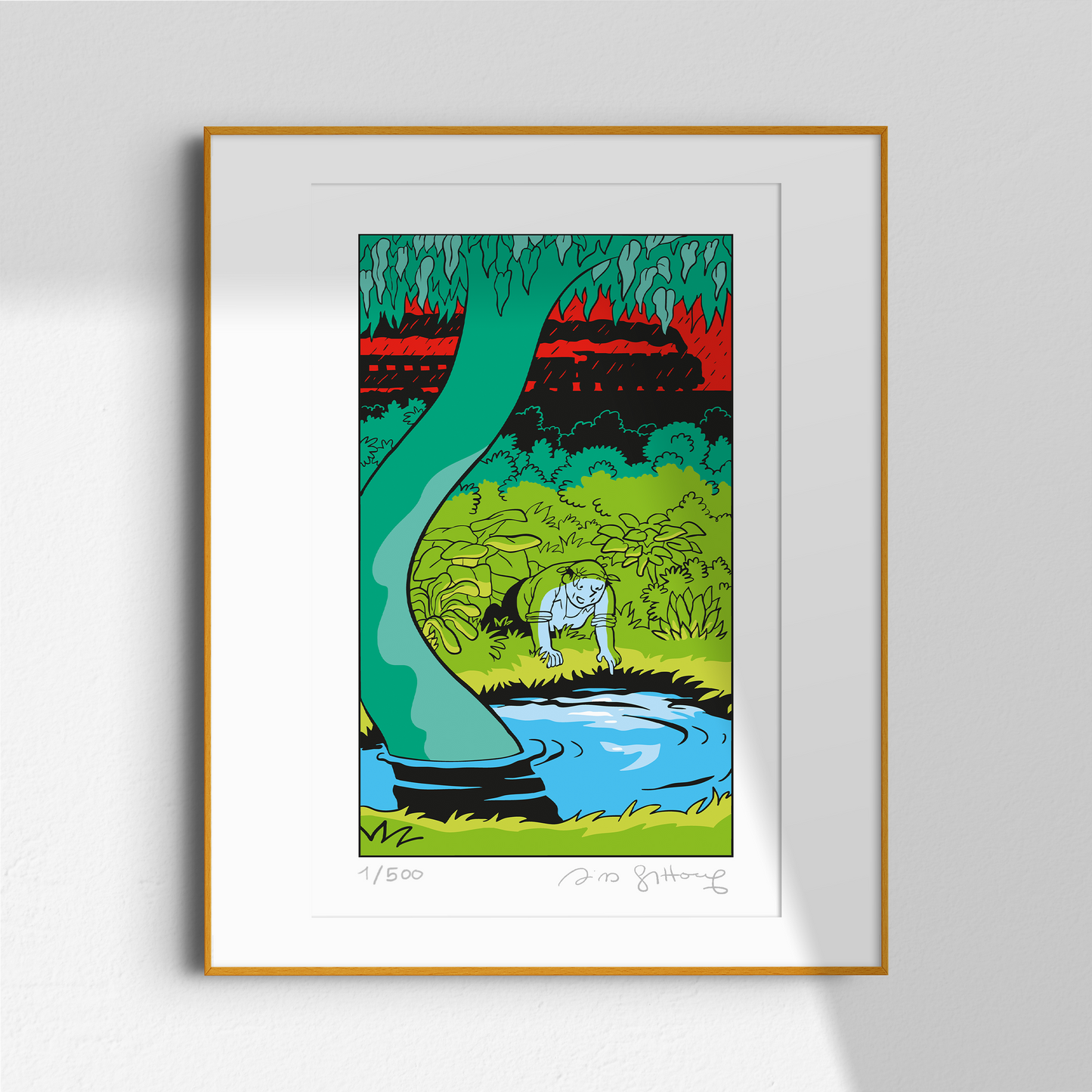 Riad Sattouf, “Le rêve” (art print)