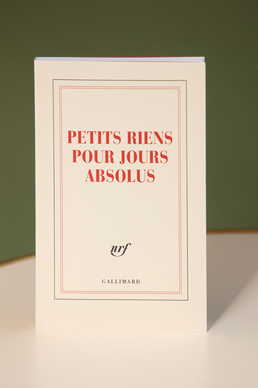 “Petits riens pour jours absolus” (Notebook)