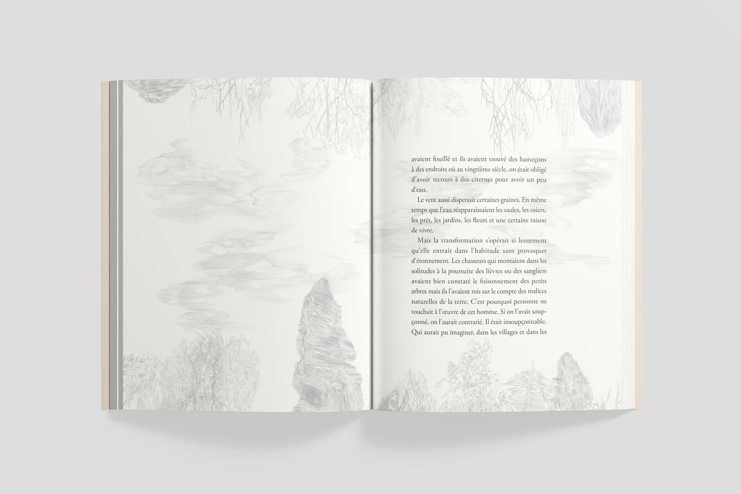 L'homme qui plantait des arbres, illustrated by Eva Jospin