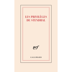 «Les privilèges de Stendhal» (carnet de papeterie)