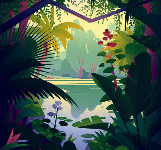 Un regard sur la nature, par Cruschiform