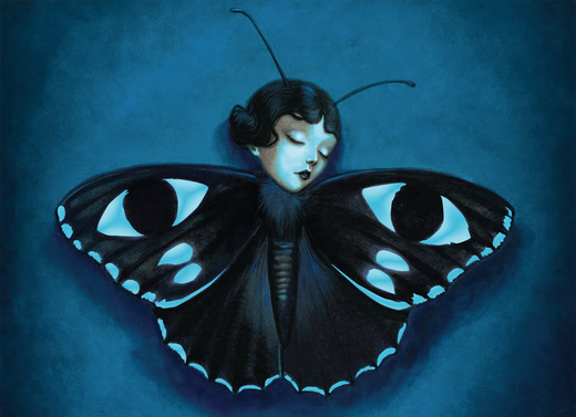 Benjamin Lacombe présente Papillon noir, une collection des Éditions Gallimard