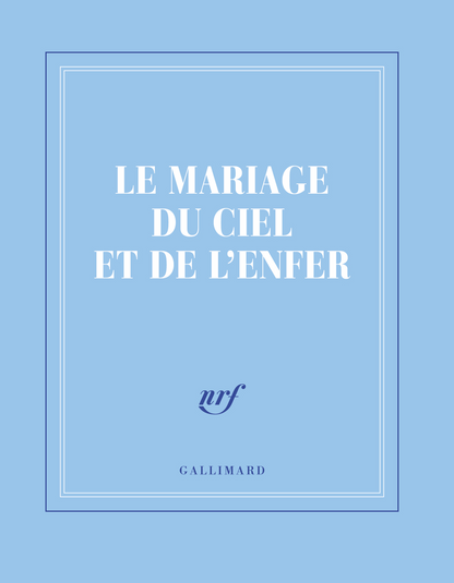 “Le mariage du ciel et de l'enfer” (square notebook)