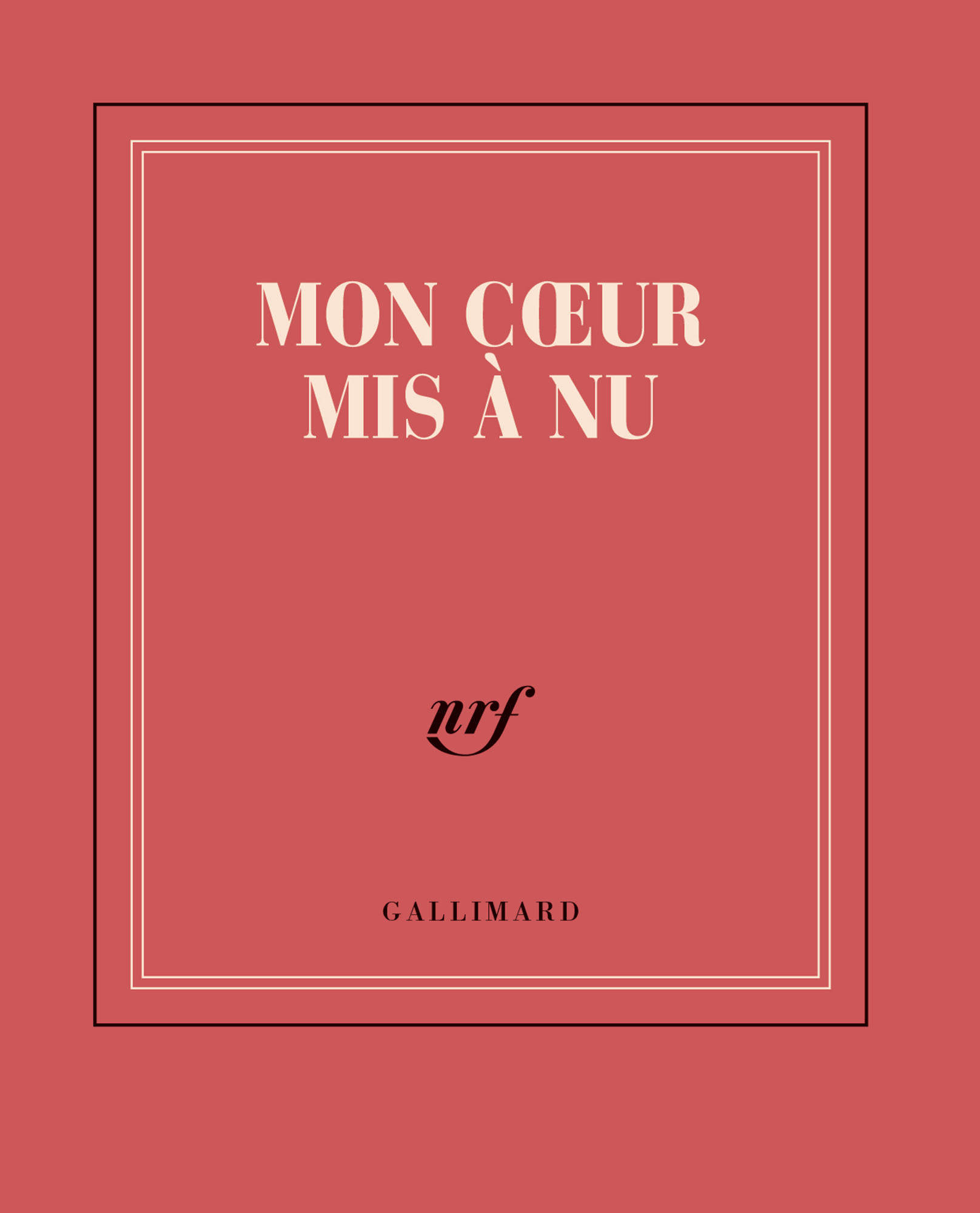 “Mon cœur mis à nu” (pocket notebook) – Galerie Gallimard