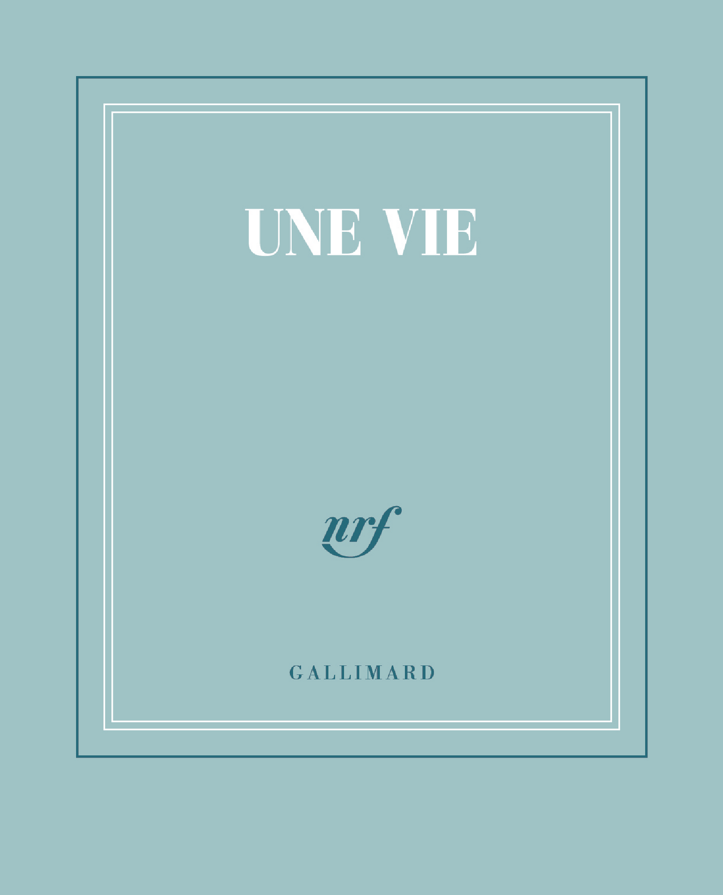 “Une vie” (pocket notebook)