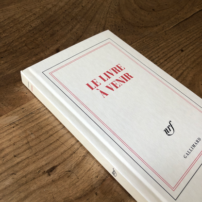 “Le livre à venir” (lined hardback notebook)