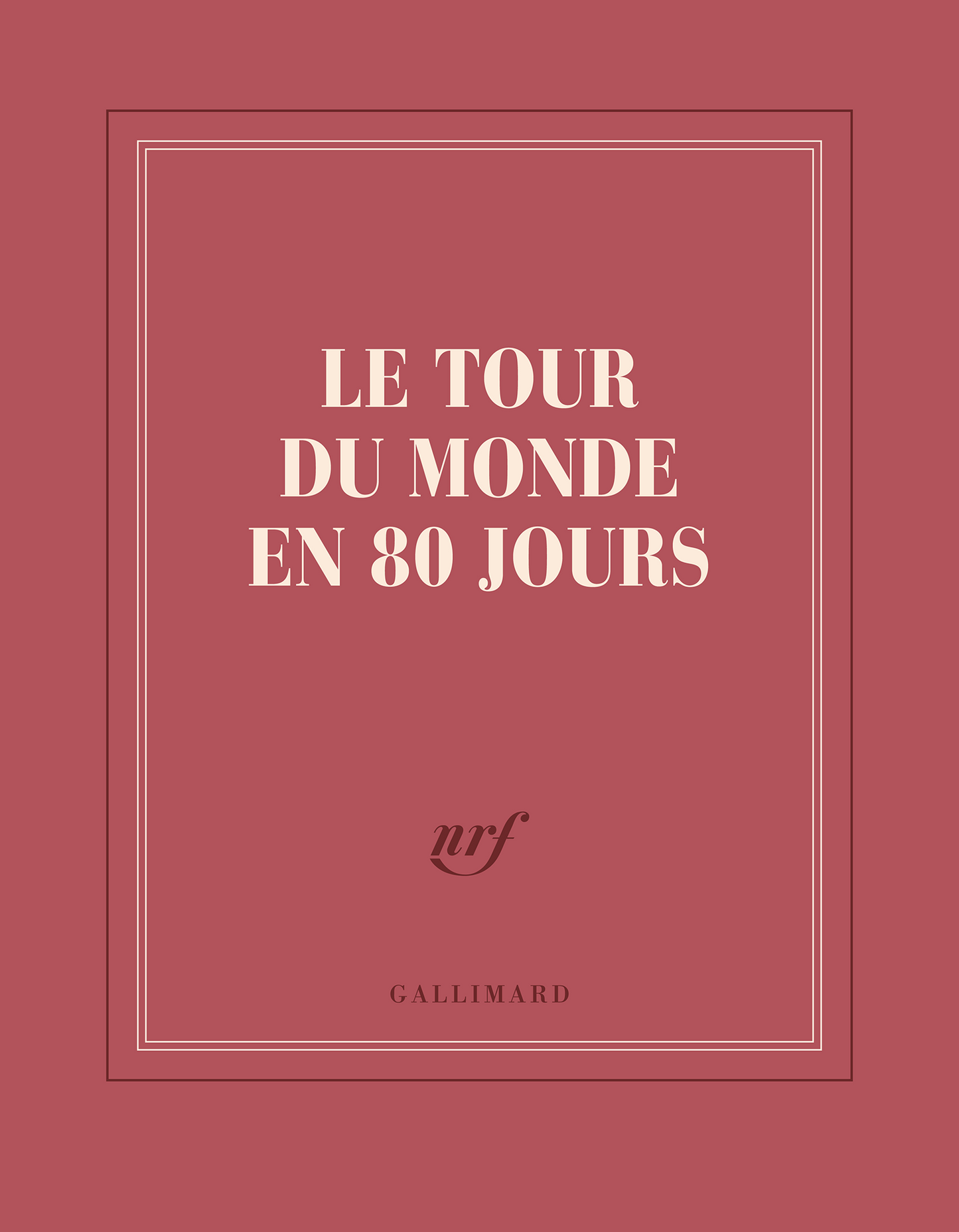 “Le tour du monde en 80 jours” (square notebook)