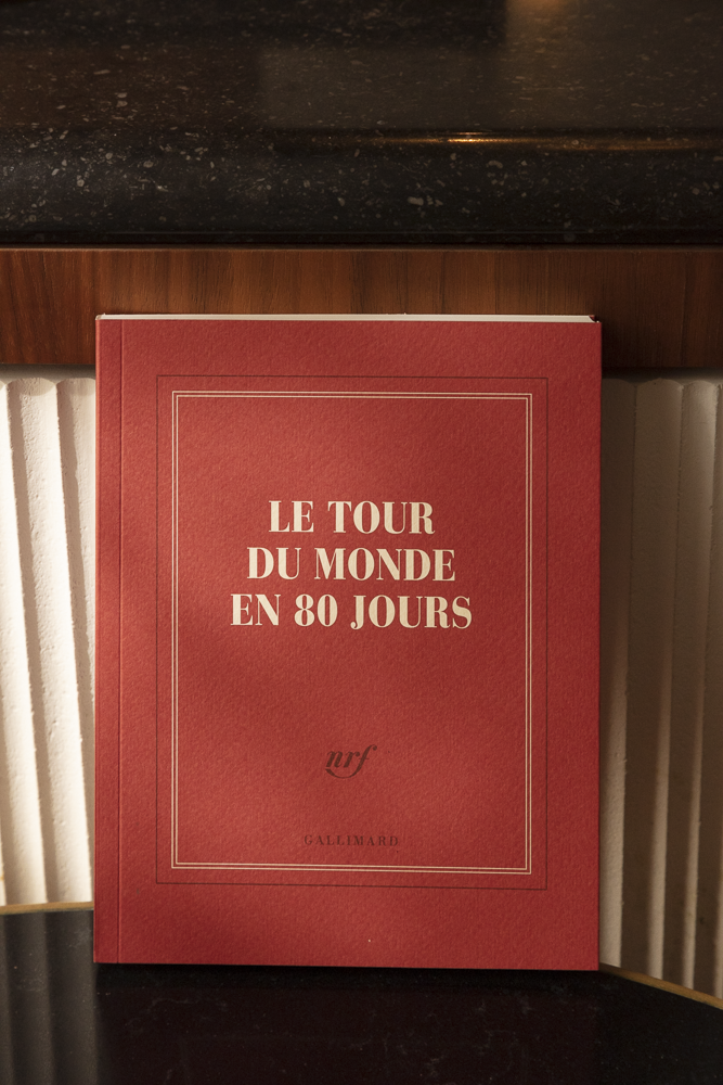 “Le tour du monde en 80 jours” (square notebook)