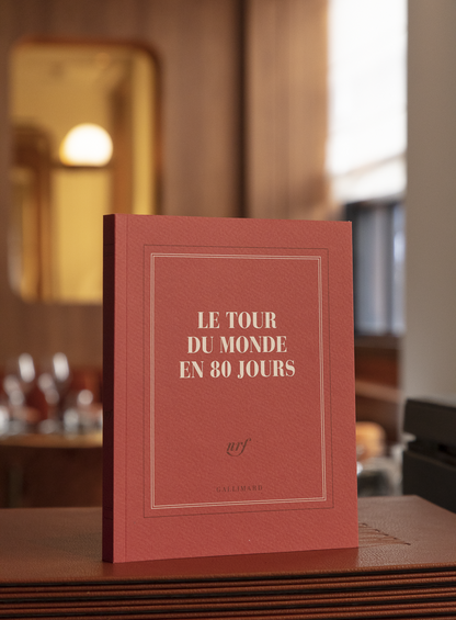 “Le tour du monde en 80 jours” (square notebook)