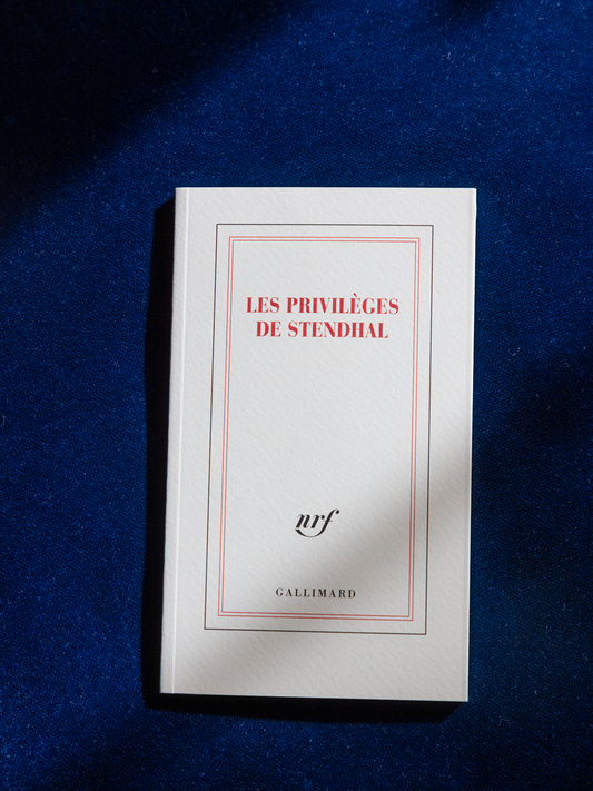 “Les privilèges de Stendhal” (inspiration notebook)