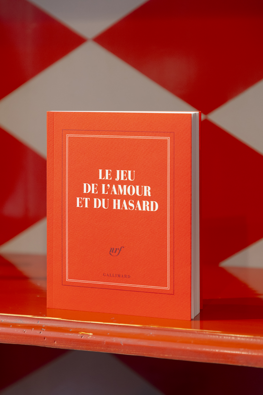 “Le jeu de l’amour et du hasard” (square notebook)