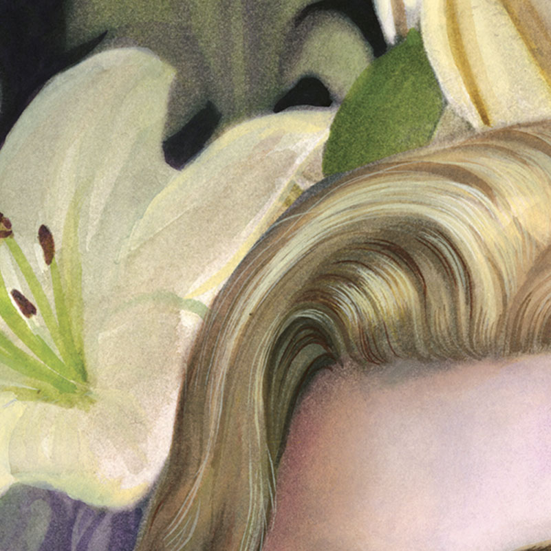 Benjamin Lacombe, Dorian aux lys (regular edition)