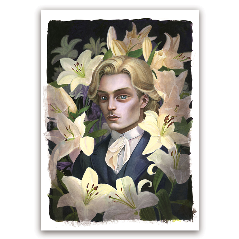 Benjamin Lacombe, Dorian aux lys (regular edition)
