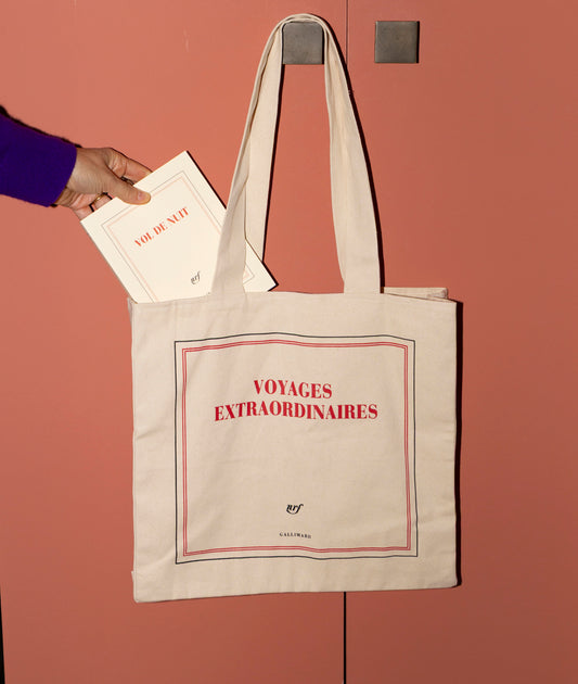 « Voyages extraordinaires » (sac en coton)