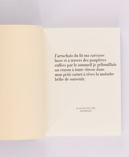 « Le livre des rêves  » (carnet poche)