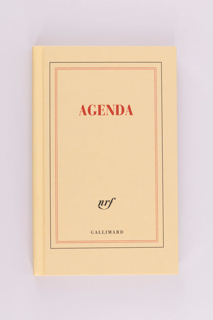 Agenda littéraire 2026 - Petit format - Sept. 2026 à Déc. 2027 (16 mois)