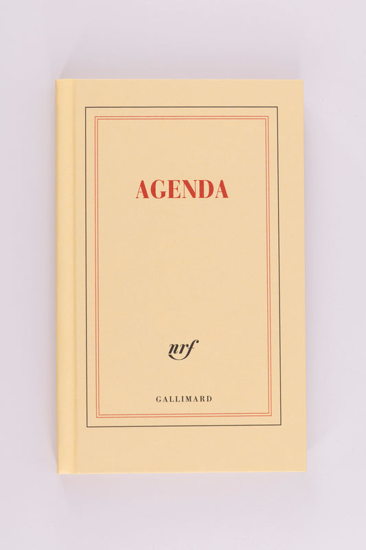 Agenda littéraire 2026 - Petit format - Sept. 2026 à Déc. 2027 (16 mois)