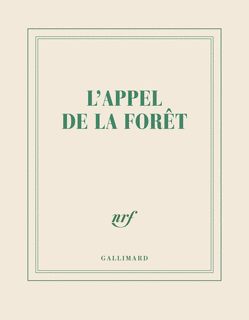 « L'appel de la forêt » (carnet carré)