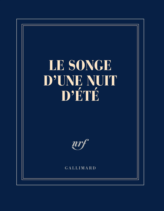“Le songe d'une nuit d'été” (square notebook)