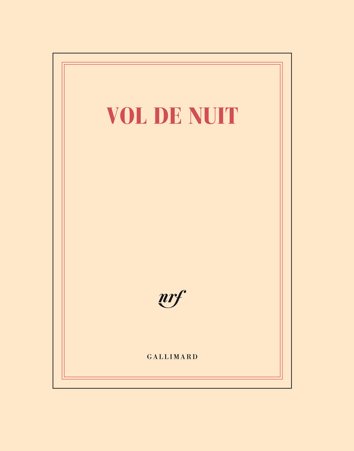“Vol de nuit” (notebook)