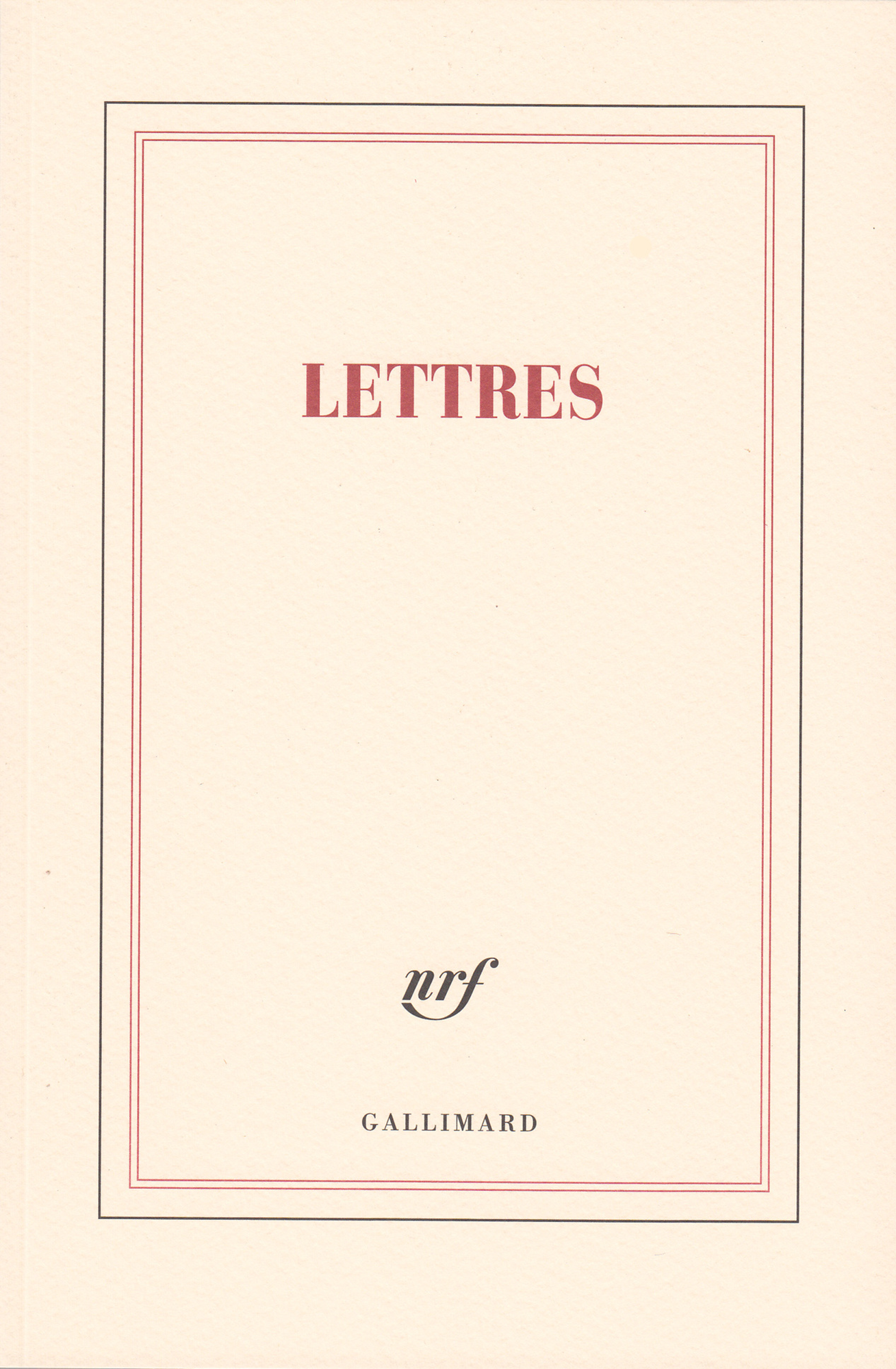 Lettres (block)