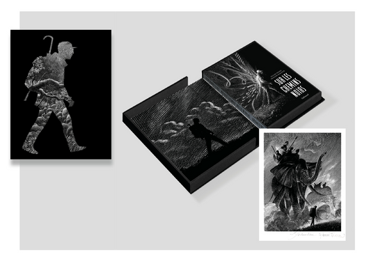 Sur les chemins noirs de Sylvain Tesson illustré par François Schuiten