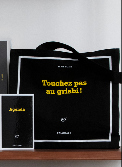 "Touchez pas au grisbi" (cotton bag)