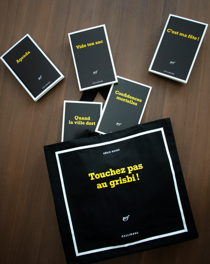"Confidences mortelles" (Série Noire notebook)