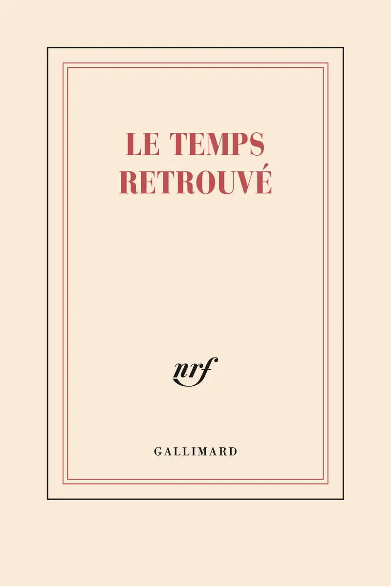 "Le temps retrouvé" (reporter's notebook)