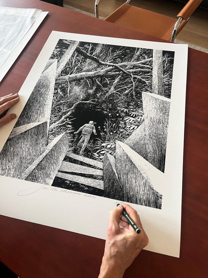 François Schuiten, “Partir”