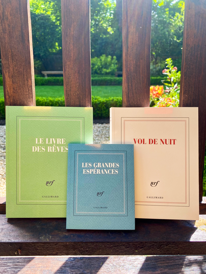 “Vol de nuit” (unlined square notebook)