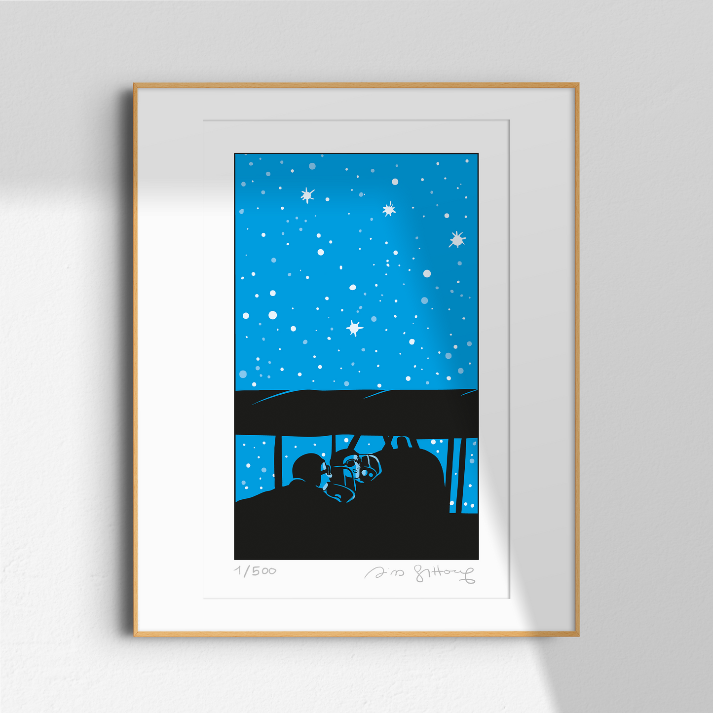 Riad Sattouf, “Le vol” (art print)