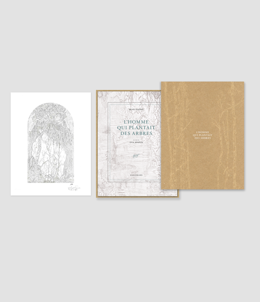 L'homme qui plantait des arbres illustré par Eva Jospin