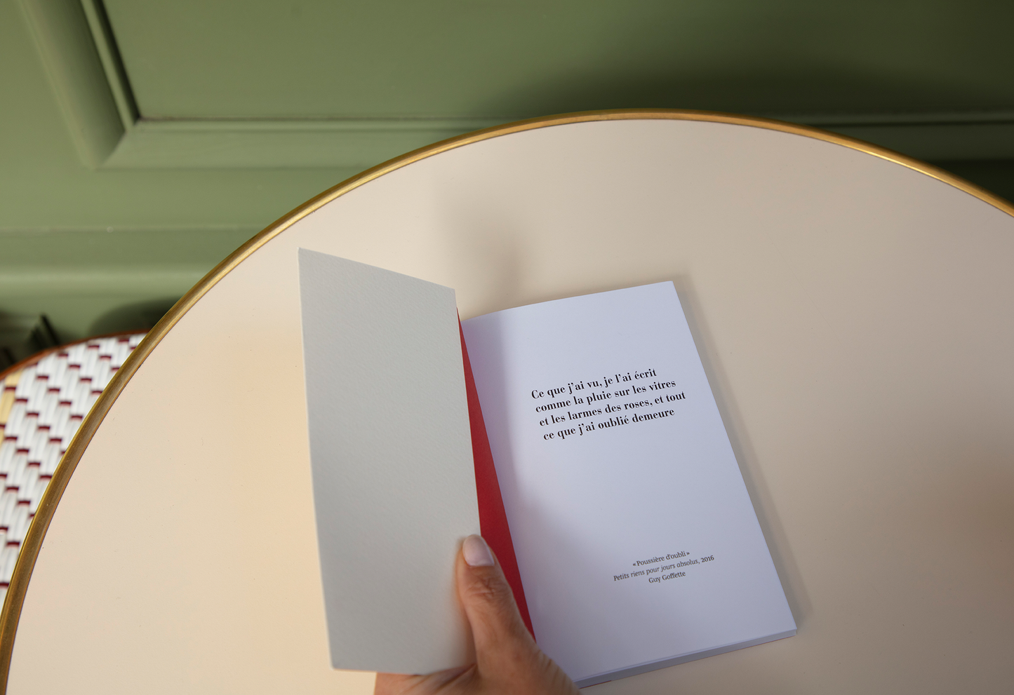 “Petits riens pour jours absolus” (Notebook)